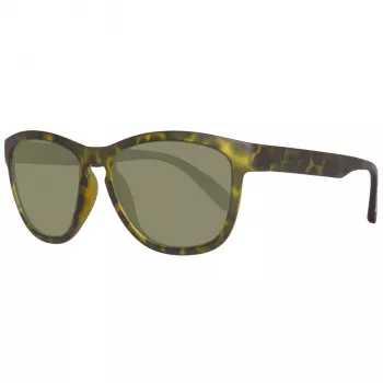 Timberland Herren TB9102-5455R Polarisierte Sonnenbrille - Matt Schwarz Gestell, Grüne Gläser