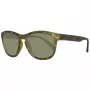 Timberland Herren TB9102-5455R Polarisierte Sonnenbrille - Matt Schwarz Gestell, Grüne Gläser