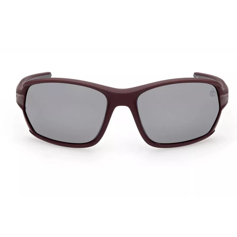 Timberland Herren TB92456667D Polarisierte Sonnenbrille - Matt Schwarzer Rahmen, Grüne Gläser, 66/18/125 mm