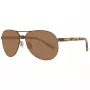 Timberland TB9086-6249H Herren Polarized Sonnenbrille Matt Schwarz Grün 62mm