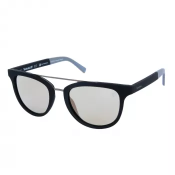 Timberland Damen Sonnenbrille TB9130-5202R Havana Braun Polarisiert Quadratisch Acetat 52mm