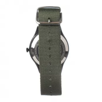 TIMEX Expedition North Field Post Herren Analog-Quarzuhr 41mm grünes Zifferblatt braunes Lederarmband TW2V11000LG