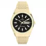 Timex Expedition North Field Post Solar 42mm Herrenuhr - Schwarzes Zifferblatt, braunes Lederarmband, Solar-Quarz