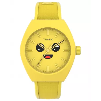 TIMEX Expedition North Field Watch TW2W96700 40mm Solar Quartz Edelstahl Braun Leder