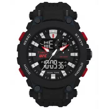 TIMEX Herren Digital-Quarzuhr TW5M52800 50mm Resin-Gehäuse Schwarzes Resin-Band
