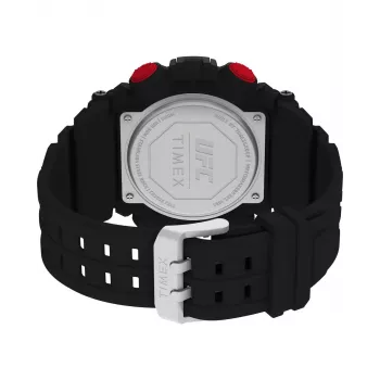 TIMEX Herren Digitaluhr Quarz TW5M53700 50mm Schwarz Resin Silikon