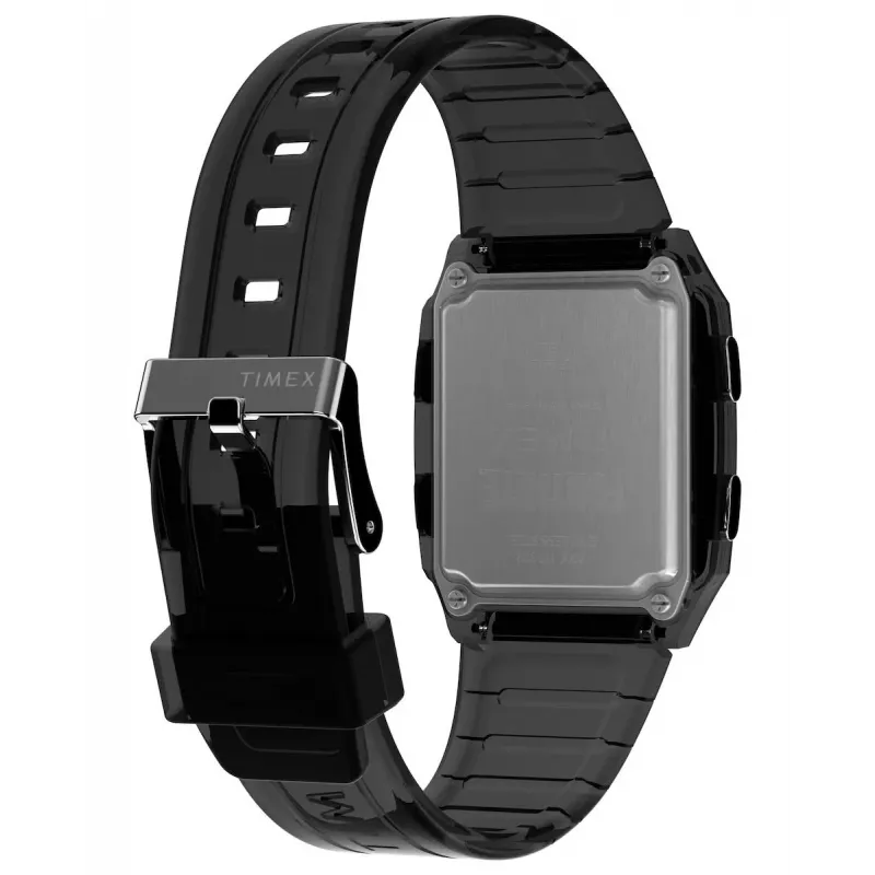 TIMEX Herren Solar-Quarzuhr TW2W96500 36mm Edelstahlgehäuse grünes Stoffarmband