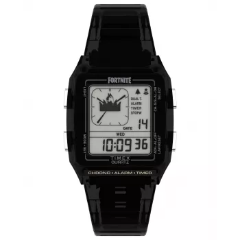 TIMEX Herren Solar-Quarzuhr TW2W96500 36mm Edelstahlgehäuse grünes Stoffarmband
