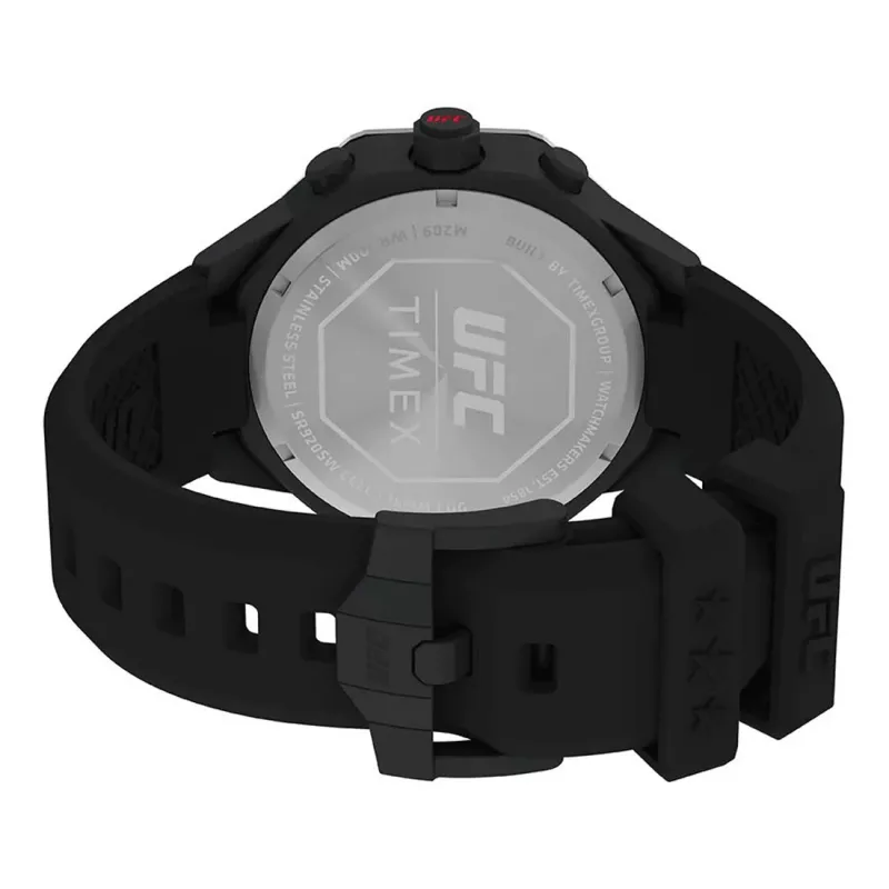 Timex Herren TW2V87200 Expedition North Field Post Uhr - 44mm Solar-Quarz, Edelstahlgehäuse, grünes Stoffarmband