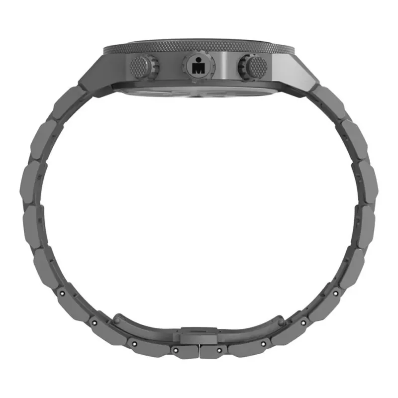 Timex Herren TW2Y02000 Expedition North Field Post Solar 44mm Uhr - Schwarzes Zifferblatt & umweltfreundliches Stoffarmband