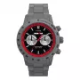 Timex Herren TW2Y02000 Expedition North Field Post Solar 44mm Uhr - Schwarzes Zifferblatt & umweltfreundliches Stoffarmband
