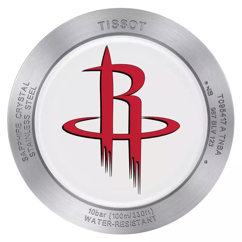 TISSOT T-Sport Chrono XL Classic Herrenuhr 42mm Silbernes Zifferblatt Blaues Textilarmband Swiss-Quarz-Chronograph T09541717037