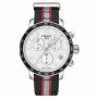 TISSOT T-Sport PRC 200 Herren Swiss-Quarz-Chronograph Uhr 42mm Edelstahl Schwarzes Zifferblatt