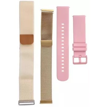 Titmo Loop I-110 Gold Smartband mit EKG, HRV, HF, BD, SpO2, IP68, Bluetooth