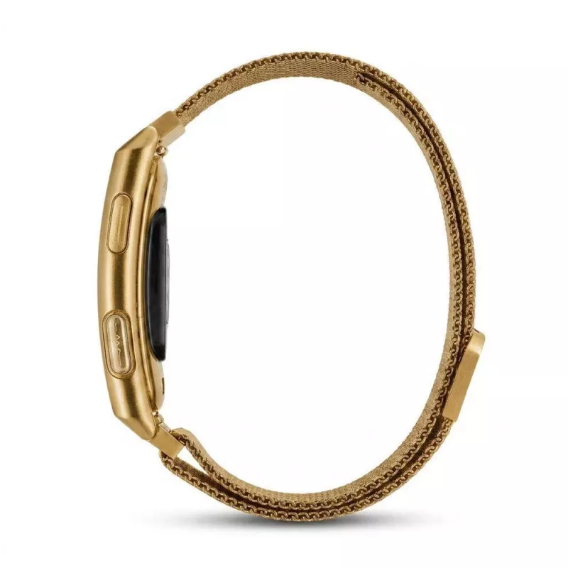 Titmo Loop I-110 Gold Smartband mit EKG, HRV, HF, BD, SpO2, IP68, Bluetooth
