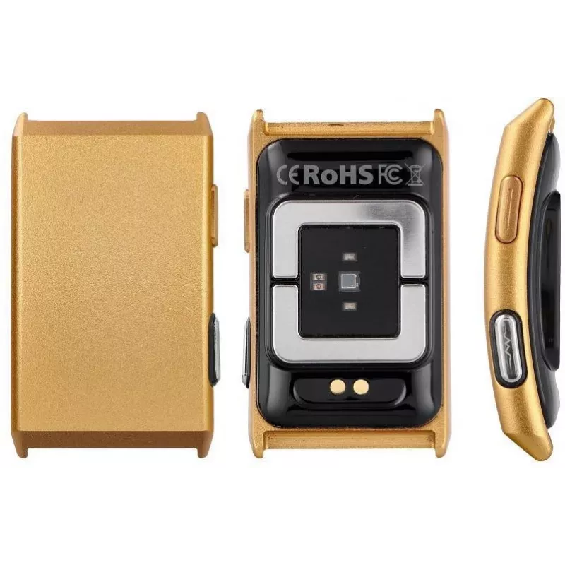 Titmo Loop I-110 Gold Smartband mit EKG, HRV, HF, BD, SpO2, IP68, Bluetooth