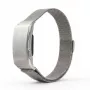 Titmo Loop I-110 Silbernes Smartband mit EKG, HRV, HF, BD, SpO2, IP68
