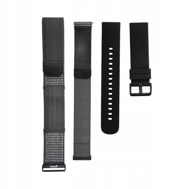 Titmo Loop I-110 Smartband Schwarz mit EKG, HRV, Blutdruck, SpO2, IP68
