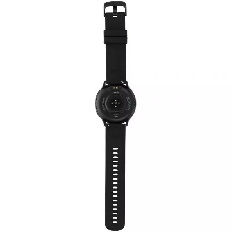TITMO O-200 Smartwatch mit 1,32 Zoll AMOLED, GPS, Bluetooth 5.0, Herzfrequenzmessung, IP68 - Schwarz