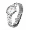 TITONI Damen Automatikuhr 23978SRG-622 33,5mm Roségold PVD Edelstahl Weißes Perlmuttzifferblatt Diamantindizes