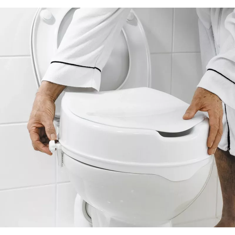Toiletten-Erhöhungssitz SAM Weiß