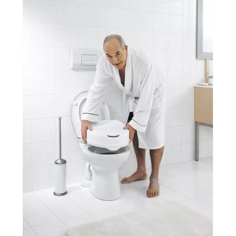 Toiletten-Erhöhungssitz SAM Weiß