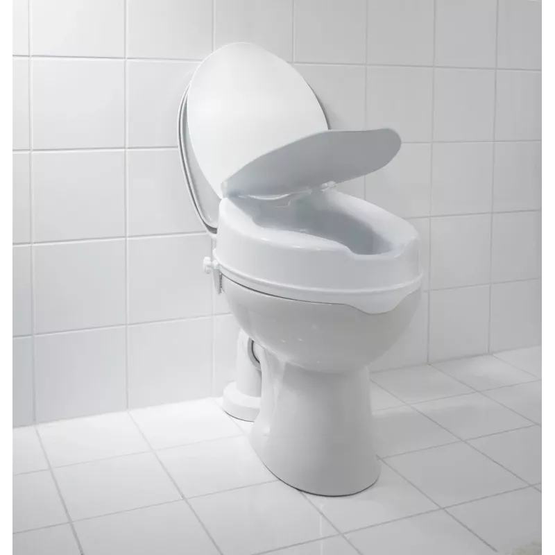Toiletten-Erhöhungssitz SAM Weiß