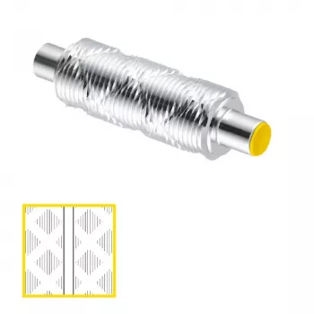 Toko Structurite Roller Yellow - Ski Base Structure Roller 0,3 mm V-Struktur