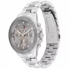 Tommy Hilfiger Damon Herren-Quarz-Analoguhr 40mm Edelstahl Blaues Zifferblatt