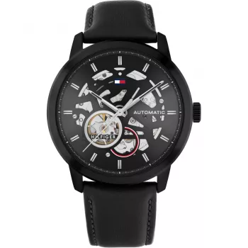 Tommy Hilfiger Damon Herren-Quarzuhr 1710659 43mm blaues Zifferblatt Edelstahl