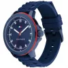 Tommy Hilfiger Herren 1792022 Analog Quarzuhr 48mm Edelstahl Blaues Zifferblatt
