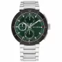 Tommy Hilfiger Herren 1792117 Quarz Analog Uhr 44mm Edelstahl Blaues Zifferblatt Silberfarbenes Armband