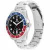 Tommy Hilfiger Herren 1792131 Analog-Quarzuhr 42mm blaues Zifferblatt braunes Leder