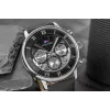 Tommy Hilfiger Herren Damon Quarz Edelstahl Uhr 40mm blaues Zifferblatt 1710565