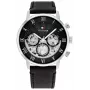 Tommy Hilfiger Herren Damon Quarz Edelstahl Uhr 40mm blaues Zifferblatt 1710565