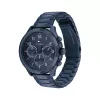 Tommy Hilfiger Herren Damon Quarzuhr 1791853 44mm Blau Silikon