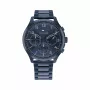 Tommy Hilfiger Herren Damon Quarzuhr 1791853 44mm Blau Silikon