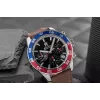 Tommy Hilfiger Herren Damon Quarzuhr 1792166 40mm blaues Zifferblatt braunes Leder