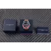Tommy Hilfiger Herren Damon Quarzuhr 1792166 40mm blaues Zifferblatt braunes Leder