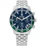 Tommy Hilfiger Herren Damon Quarzuhr 1792185 41mm blaues Zifferblatt Edelstahl