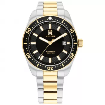 Tommy Hilfiger Herren Deacon Quarzuhr 40mm blaues Zifferblatt Edelstahl-Mesh