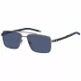 Tommy Hilfiger Herren-Sonnenbrille TH-2078-S-R80 - Schwarzer Rahmen, graue Gläser 58/16/145 mm