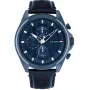 TOMMY HILFIGER Herrenuhr 1710655 48mm Edelstahl Blaues Zifferblatt