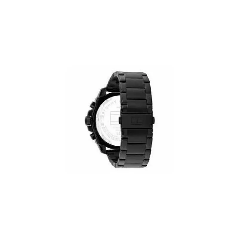 TOMMY HILFIGER Herrenuhr 1710690 49mm Blau Silikon Edelstahl Quarz
