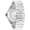 Tommy Hilfiger Herrenuhr 1710695 42mm blaues Zifferblatt Edelstahl-Mesh