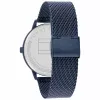 Tommy Hilfiger Herrenuhr 1791841 43mm Edelstahl Blaues Zifferblatt