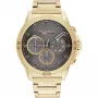 Tommy Hilfiger Herrenuhr 1791891 46 mm Edelstahl Blaues Zifferblatt