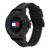 Tommy Hilfiger Herrenuhr 1792032 45 mm Edelstahl Blaues Zifferblatt