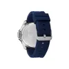 Tommy Hilfiger Herrenuhr 1792134 48mm Edelstahl Blaues Zifferblatt