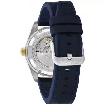 Tommy Hilfiger Herrenuhr 1792141 40mm Edelstahl Blaues Zifferblatt